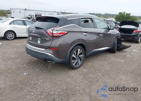 2018 Nissan Murano Platinum из США, поврежденный, VIN 5N1AZ2MH9JN116299